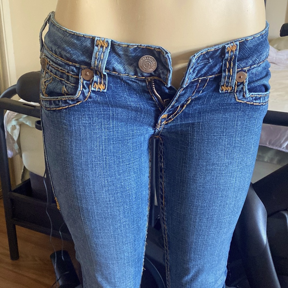 True Religion Brand Flare Jean 29 used in better shape